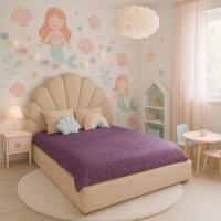 Мягкая детская кровать LEA 100x200