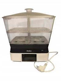 Пароварка Amica PT 4011 11 л серебристый / серый 1800 Вт