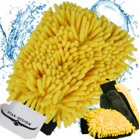 NAKLEJKA FIRMOWA PTAK DESIGN RĘKAWICA DO MYCIA AUTA SAMOCHODU FELG OKIEN