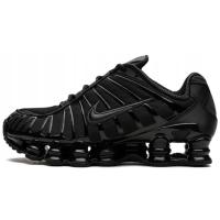 Кроссовки Nike Shox TL Black Max Orange черные AR3566-002