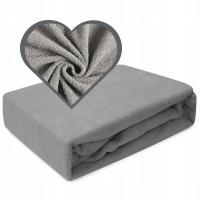 Простыня махровая с эластичной лентой 120X200 толстая 180 г польский продукт