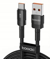 Toock 1 м. 100 Вт USB кабель для зарядки типа A к USB C 6A 1 метр