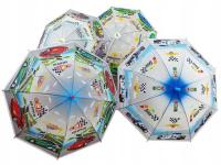 PARASOL PARASOLKA DLA DZIECKA CARS AUTKA WYŚCIGÓWKI 50 CM