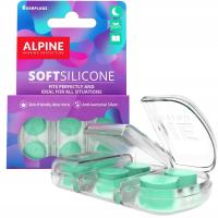 Zatyczki stopery do uszu Alpine SoftSilicon 6 szt.
