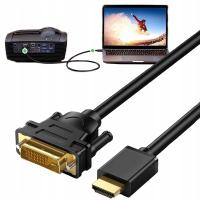 KABEL PRZEWÓD ADAPTER HDMI - DVI 1080P FULL HD 60 hz