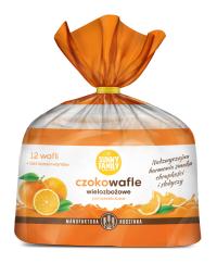 PLANET FOOD CZOKOWAFLE WIELOZBOŻOWE POMARAŃCZOWE 140G