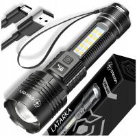 ВОЕННЫЙ ТАКТИЧЕСКИЙ ФОНАРИК ПЕРЕЗАРЯЖАЕМЫЙ ЗУМ 7 РЕЖИМОВ СВЕТОДИОДНЫЙ МОЩНЫЙ МОЩНЫЙ