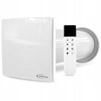 Rekuperator ścienny ceramiczny aRheat wtyczka + pilot sterujący fi 125mm