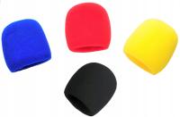 4 X ГУБКА ОБТЕКАТЕЛЬ МИКРОФОН КРЫШКА ДЛЯ МИКРОФОНА