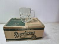 Пивная кружка Pilsner Urquell 0.5 l пивные кружки подарок пива 1 шт 500 мл