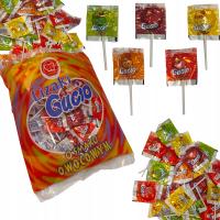 Набор из 100 фруктовых леденцов в форме сердца