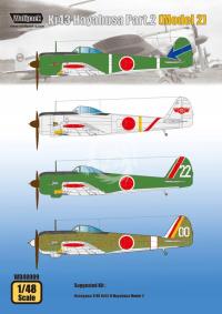 Ki43 Hayabusa Part.2 (Model 2) (Hasegawa), Wolfpack WD48009 skala 1/48