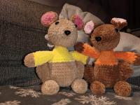 Kangurek pluszowy handmade – ręcznie robiona maskotka przytulanka