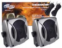 Głośniki samochodowe jednodrożne Mich-Pol 222 + 2× Kabel głośnikowy Elektrokabel SMYp / TLYp 2 x 0,75 mm² 1 m