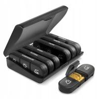 Коробка для лекарств органайзер 21 контейнер утро полдень ночь еженедельно большой