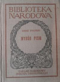 WYBÓR PISM ŁUKASZ OPALIŃSKI BN