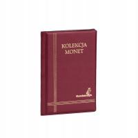 KLASER ALBUM KIESZONKOWY NA 144 MONET CZERWONY
