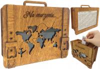 Копилка Вычеркнутый Чемодан Подарок На День Рождения Экономия Цель Различные Конструкции