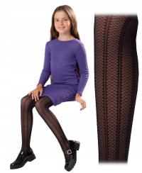 TERRI rajstopy dziecięce czarny poliamid