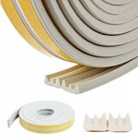 USZCZELKI USZCZELKA DO DRZWI OKIEN SAMOPRZYLEPNA TAŚMA USZCZELNIAJĄCA 12m