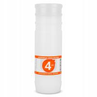 Wkład do zniczy 18 cm 4 dni Parafinowy A4 Wkład Gwarancja czasu palenia!