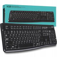 Klawiatura Logitech K120 USB QWERTY Czarna