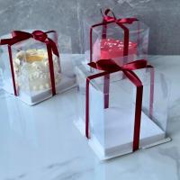 Pudełko, opakowanie prezentowe na BENTO tort 17*17*12,5cm