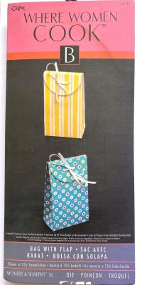WYKROJNIK XL BAG WITH FLAP -- WHERE WOMAN COOK -- 659197 SIZZIX