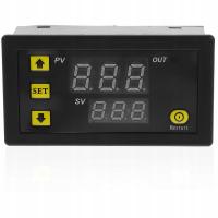 CYFROWY PRZEKAŹNIK CZASOWY DO SAMOCHODU 12V Z WYŚWIETLACZEM TEMPERATURY