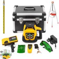 NIWELATOR LASEROWY OBROTOWY LASER KRŻYŻOWY ZESTAW ZASIEG 500M WALIZKA