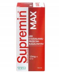 SUPREMIN MAX 1,5 мг / мл от кашля 150 мл