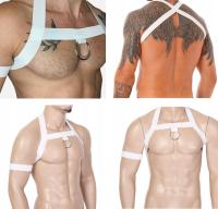 ELASTYCZNY HARNESS MĘSKI SPIDER OPASKA BICEPS RING ROZMIARY HIT! M / L