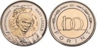 100 forintów (2025) Węgry - 100. rocznica - Urodziny László Nagy'ego