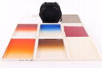 Filtry Cokin + Tian-Ya - zestaw filtrów z uchwytem 67mm, 77mm