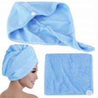 Тюрбан полотенце для волос на голову из микрофибры