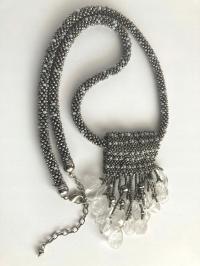 СТАРИННЫЕ ВЕЛИКОЛЕПНЫЕ ОЖЕРЕЛЬЕ С КРИШТИАНУ ДЛИННЫЙ ПОДАРОК