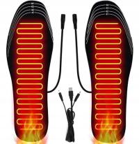 PODGRZEWANE GRZEJĄCE WKŁADKI DO BUTÓW PODGRZEWACZ DO OBUWIA TERMICZNE USB