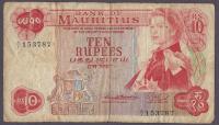 Mauritius - 10 rupees 1967 (VG)