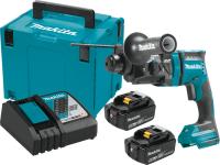 MAKITA Młotowiertarka SDS  aku 18V 2x5,0Ah AWS DHR182RTJ