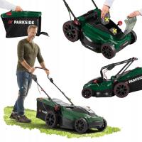 Газонокосилка аккумуляторная PARKSIDE PRMA 40-Li D2-40V-50L-40CM