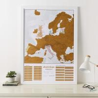 Mapa Europy Zdrapka kartograficzne 59,4 x 84.1 cm