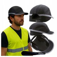 Легкий шлем шлем ABS бейсболка OHS 5cm COVERGUARD Cap-шлем черный