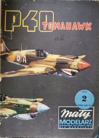 Mały modelarz 2/1977 Tomahawk P40