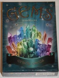 BIANCA LUNA, GEMS ORACLE CARDS KARTY WYROCZNI KSIĄŻKA + 32 KARTY