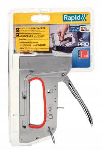 Ручной стальной степлер профессиональный для скобы тип 53 R353 блистер быстрый