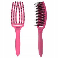 Olivia Garden Fingerbrush Hot Pink Combo M Szczotka