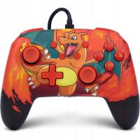 Pad do gier/ Gamepad Powera CHARIZARD Czerwony