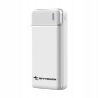 PowerBank MOCNY 20000mAh do telefonu 2xUSB biały