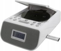 Soundmaster URD860WE radio FM CD/MP3 USB zegar budzik alarm białe
