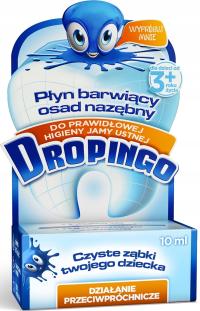 DROPINGO жидкость для окрашивания зубного налета 10 мл дети 3